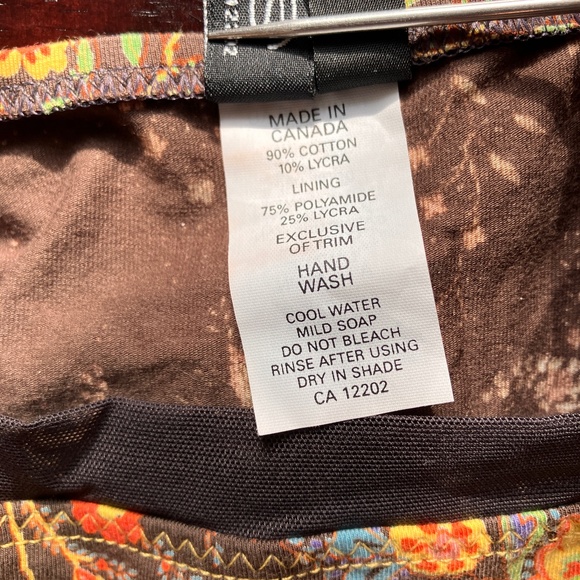 NEW SHAN BROWN FLORAL BIKINI - Picture 10 of 16